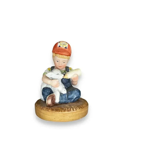 1983 Limited Edition "Country Store" Little Farmer Figure  D. JACOBS Greendale - Picture 1 of 6
